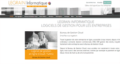 Desktop Screenshot of legrain.fr