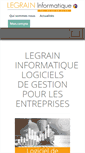 Mobile Screenshot of legrain.fr